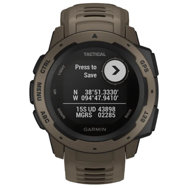 Умные часы Garmin Instinct 0.9"/ 010-02064-71/ Coyote Tan Коричневый photo 1