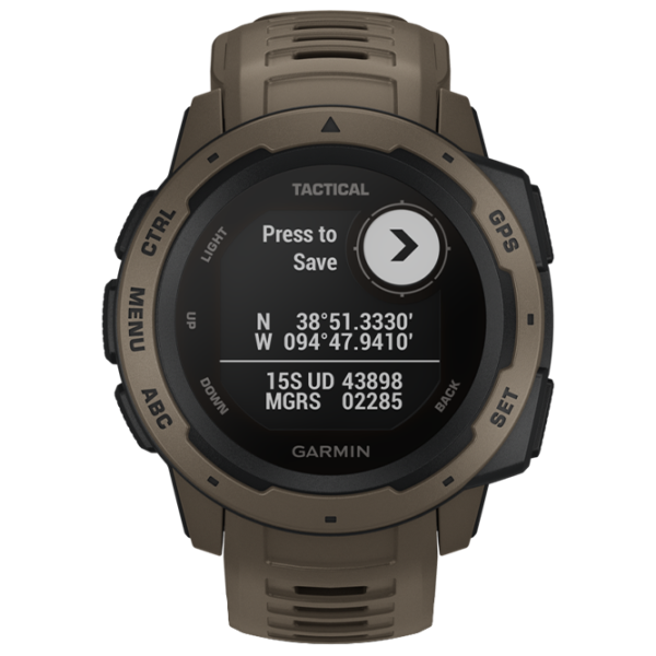 Умные часы Garmin Instinct 0.9"/ 010-02064-71/ Coyote Tan Коричневый photo 1
