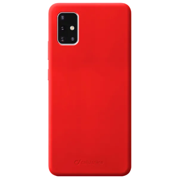 Husă pentru smartphone Samsung Galaxy A71 Cellularline/ Back/ TPU/ Red photo 1