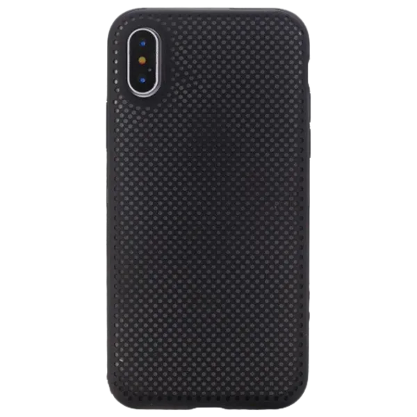 Husă pentru smartphone Apple iPhone XS Max Luna Aristo/ Back/ Leather/ TPU/ Black photo 1 Husă pentru smartphone Apple iPhone XS Max Luna Aristo/ Back/ Leather/ TPU/ Black photo 1