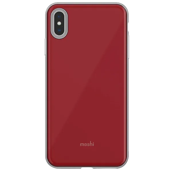Husă pentru smartphone Apple iPhone XS Max Moshi/ Back/ TPU/ Red photo 1 Husă pentru smartphone Apple iPhone XS Max Moshi/ Back/ TPU/ Red photo 1