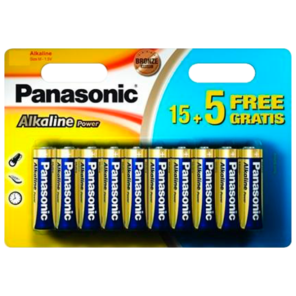 Батарейка Panasonic Lithium AAA 1.5 В/ 20 шт. photo 1