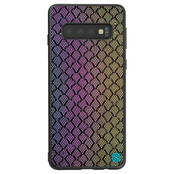 Husă pentru smartphone Samsung Galaxy Note 10 Nillkin/ Back/ TPU/ PC/ Rainbow photo 1