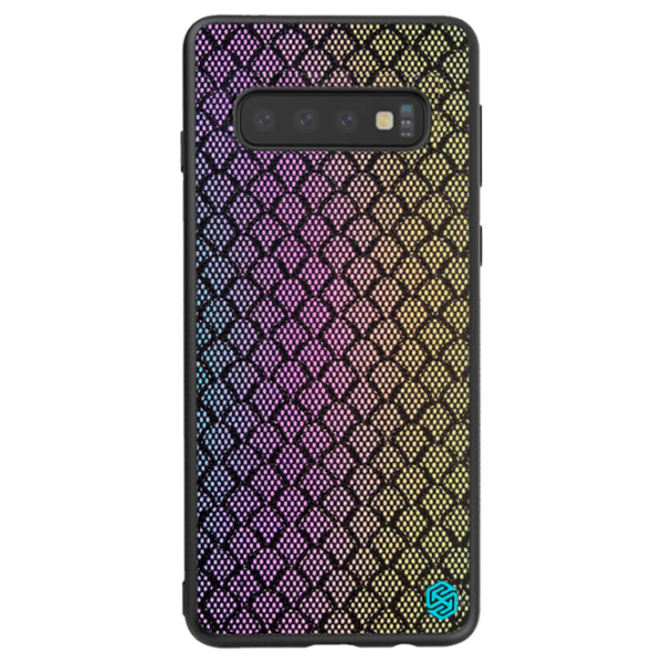 Husă pentru smartphone Samsung Galaxy Note 10 Nillkin/ Back/ TPU/ PC/ Rainbow photo 1