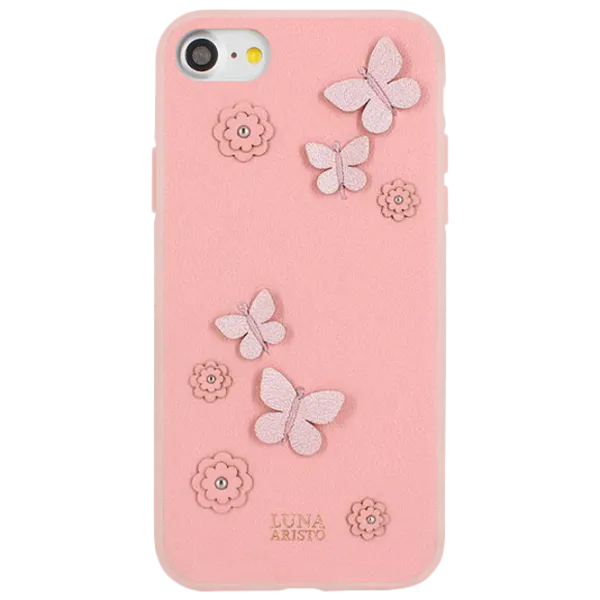 Чехол для смартфона Apple iPhone 7/ 8/ SE2 Luna Aristo/ Back/ Leather/ TPU/ Розовый photo 1