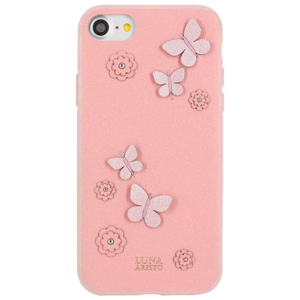 Чехол для смартфона Apple iPhone 7/ 8/ SE2 Luna Aristo/ Back/ Leather/ TPU/ Розовый photo 1