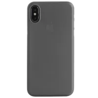 Чехол для смартфона Apple iPhone X/ XS Nuvola/ Полипропилен/ Серый Прозрачный