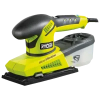 Шлифовальная машина Ryobi ESS200RS Вибрационная/ Зелёный