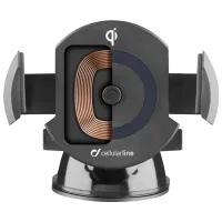 Încărcător auto Cellularline PILOTACTWIRELESSK Black