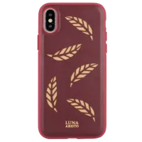 Чехол для смартфона Apple iPhone X/ XS Luna Aristo/ Back/ PU/ Бежевый Красный