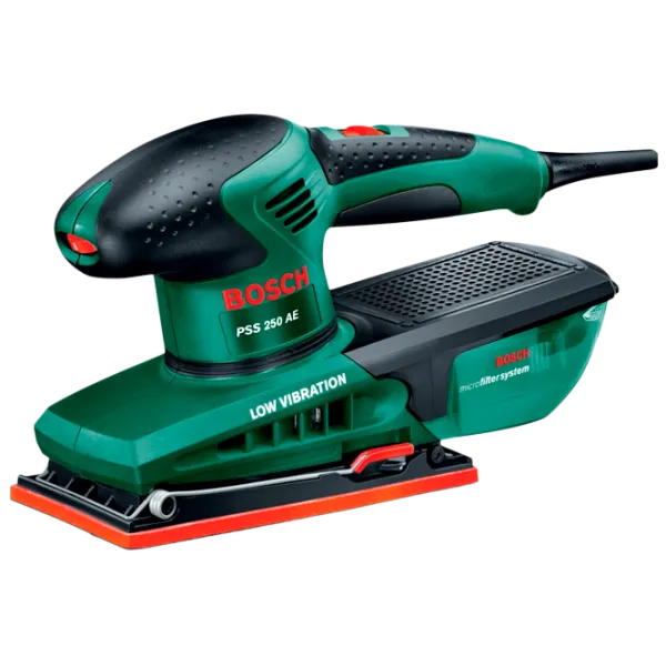Șlefuitor Bosch PSS 250 AE (0603340220) Cu vibrații/ Green photo 1