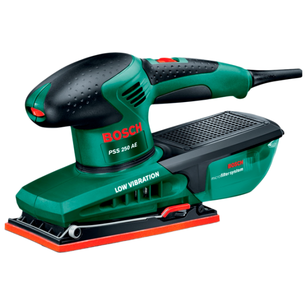 Șlefuitor Bosch PSS 250 AE (0603340220) Cu vibrații/ Green photo 1