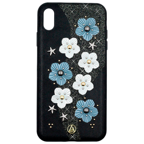 Чехол для смартфона Apple iPhone XS Max Luna Aristo/ Back/ Leather/ TPU/ Черный photo 1 Чехол для смартфона Apple iPhone XS Max Luna Aristo/ Back/ Leather/ TPU/ Черный photo 1