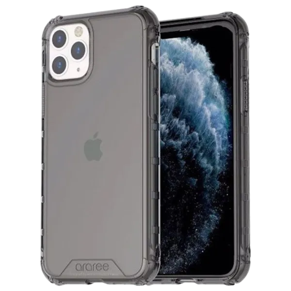 Чехол для смартфона Apple iPhone 11 Pro Araree/ Back/ TPU/ Прозрачный Черный photo 1 Чехол для смартфона Apple iPhone 11 Pro Araree/ Back/ TPU/ Прозрачный Черный photo 1