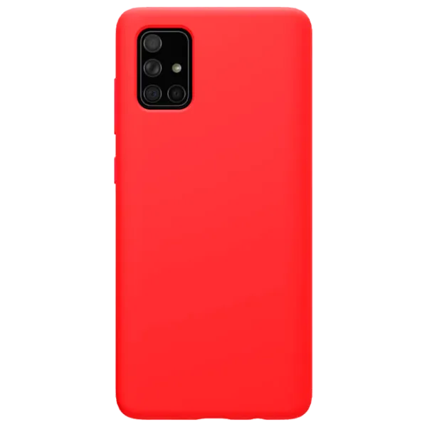 Husă pentru smartphone Samsung Galaxy A71 Nillkin/ Back/ TPU/ Red photo 1 Husă pentru smartphone Samsung Galaxy A71 Nillkin/ Back/ TPU/ Red photo 1