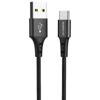 Кабель для телефона BX-20 Borofone USB Type-A + USB Type-C 1 м/ Черный