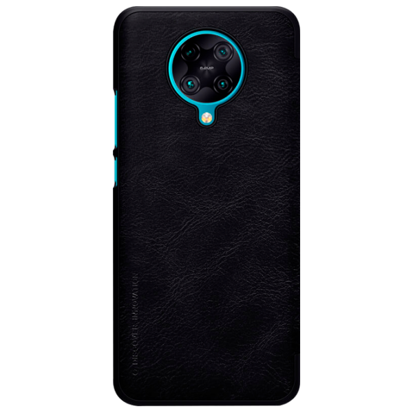 Husă pentru smartphone Poco F2 Pro Nillkin/ Flip Cover/ Leather/ TPU/ Black photo 1