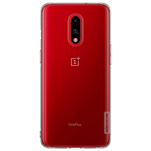 Husă pentru smartphone OnePlus 7 Nillkin/ Back/ TPU/ Transparent Black photo 1