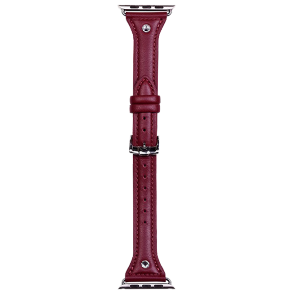 Curelușă Apple Watch WB05 Piele/ 38/ 40 mm/ Red photo 1