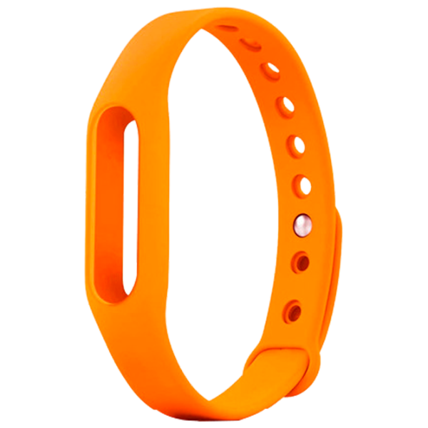 Curelușă Xiaomi MiBand 1/ 1S Mi93796 Silicon/ Orange photo 1