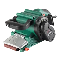 Шлифовальная машина Hammer Flex LSM800B Ленточная/ 800 Вт/ Зелёный