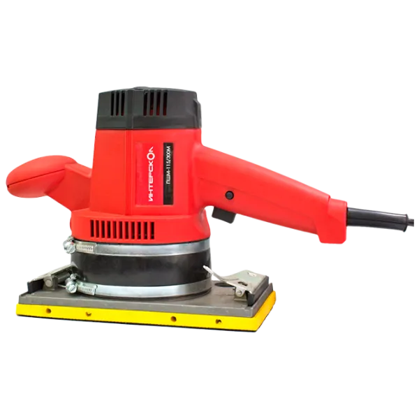Șlefuitor Interskol ПШМ-115/ 300М Cu vibrații/ Red photo 1