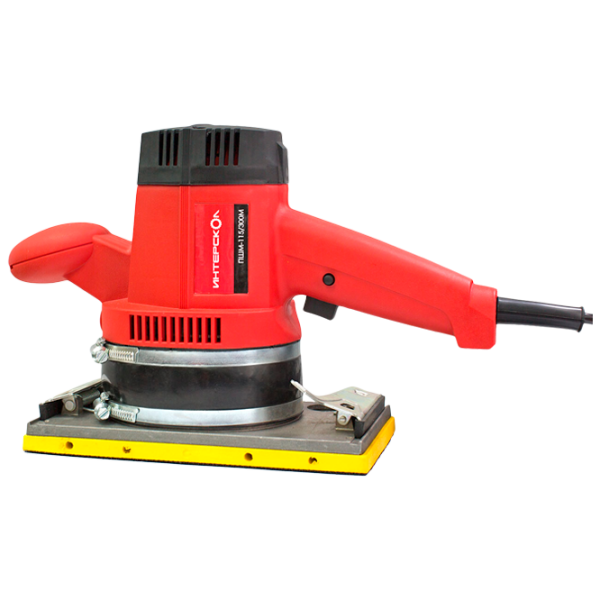 Șlefuitor Interskol ПШМ-115/ 300М Cu vibrații/ Red photo 1
