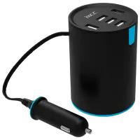 Автомобильное зарядное устройство iXCC Cup Holder 10 A/ Черный