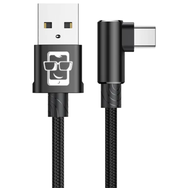 Кабель для телефона Kevlar MVP Screen Geeks USB Type-A + USB Type-C 1 м/ Черный photo 1