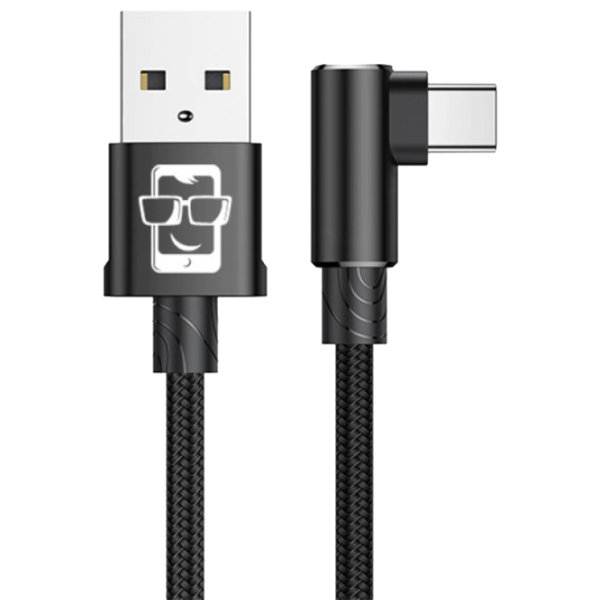 Кабель для телефона Kevlar MVP Screen Geeks USB Type-A + USB Type-C 1 м/ Черный photo 1