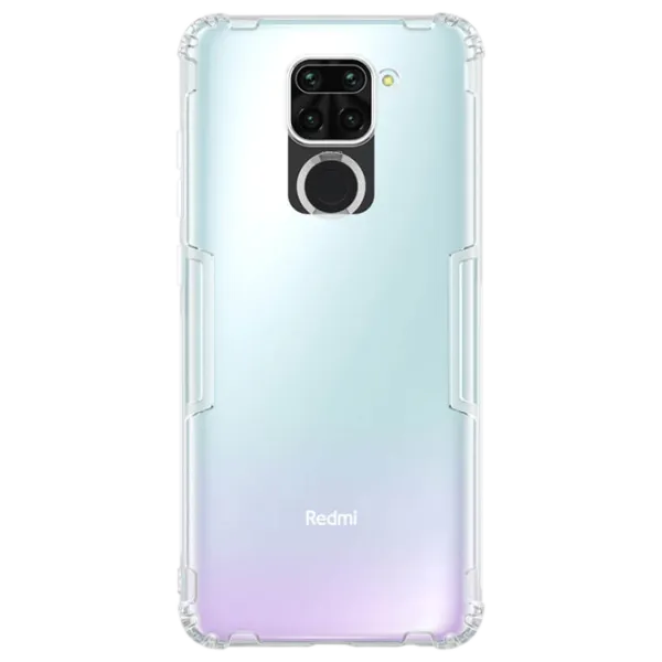 Husă pentru smartphone Xiaomi Redmi Note 9 Nillkin/ Back/ TPU/ Transparent White photo 1