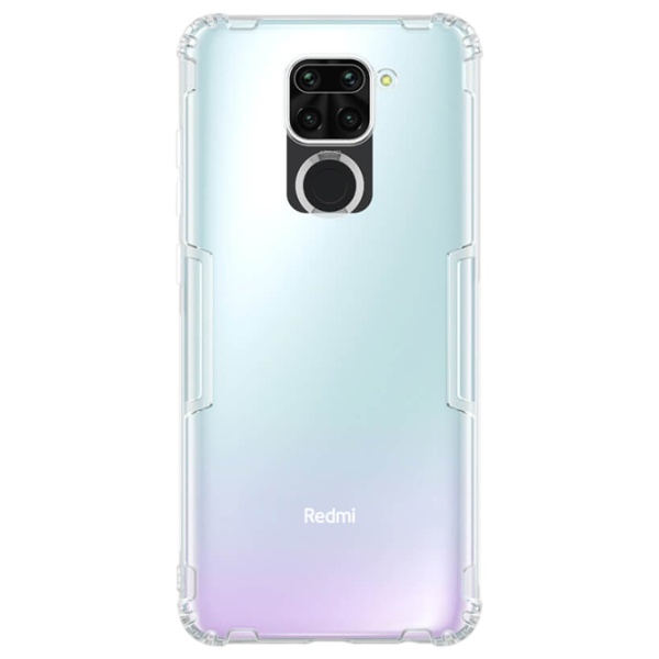 Husă pentru smartphone Xiaomi Redmi Note 9 Nillkin/ Back/ TPU/ Transparent White photo 1