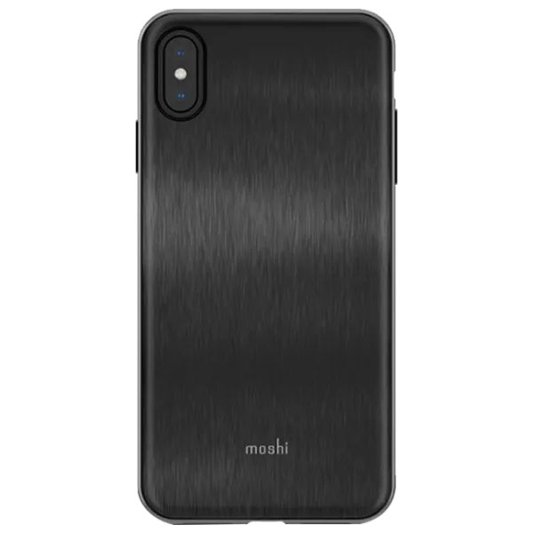 Husă pentru smartphone Apple iPhone XS Max Moshi/ Back/ TPU/ Black photo 1 Husă pentru smartphone Apple iPhone XS Max Moshi/ Back/ TPU/ Black photo 1
