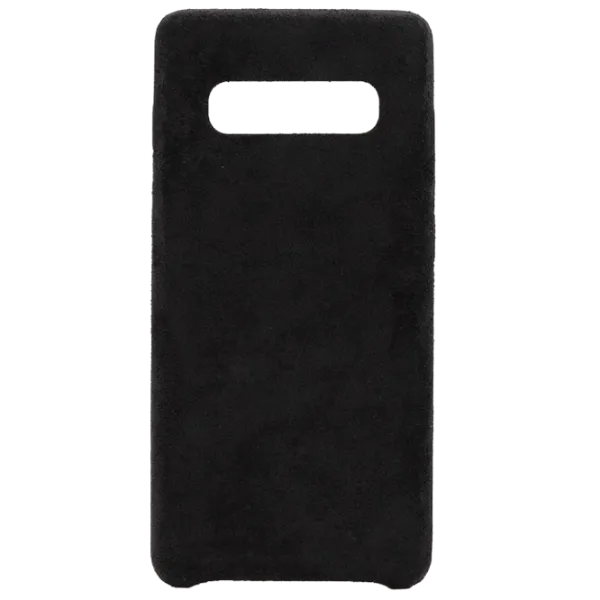 Чехол для смартфона Samsung Galaxy S10+ Helmet/ Back/ Alcantara/ Черный photo 1