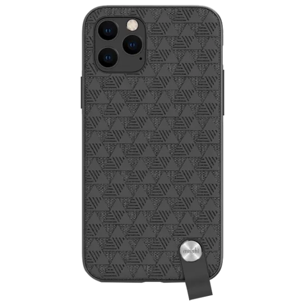 Husă pentru smartphone Apple iPhone 11 Pro Max Moshi/ Back/ PU/ Black photo 1