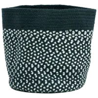 Coș pentru rufe Nattiot 1036060035 Stofă/ Black White