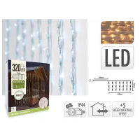 Luminițe decorative Christmas 39727 Cascada/ Alb