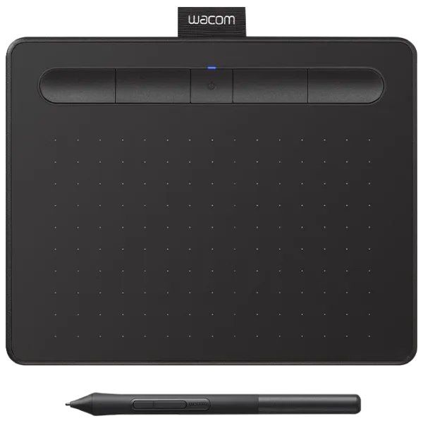 Графический планшет Wacom Intuos S (CTL-4100WLE-N) Черный photo 1