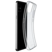 Husă pentru smartphone Samsung Galaxy A71 Cellularline/ Back/ Silicon/ Transparent