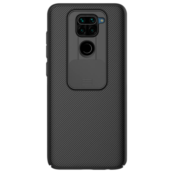 Чехол для смартфона Xiaomi Redmi Note 9 Nillkin/ Back/ PC/ Черный photo 1 Чехол для смартфона Xiaomi Redmi Note 9 Nillkin/ Back/ PC/ Черный photo 1