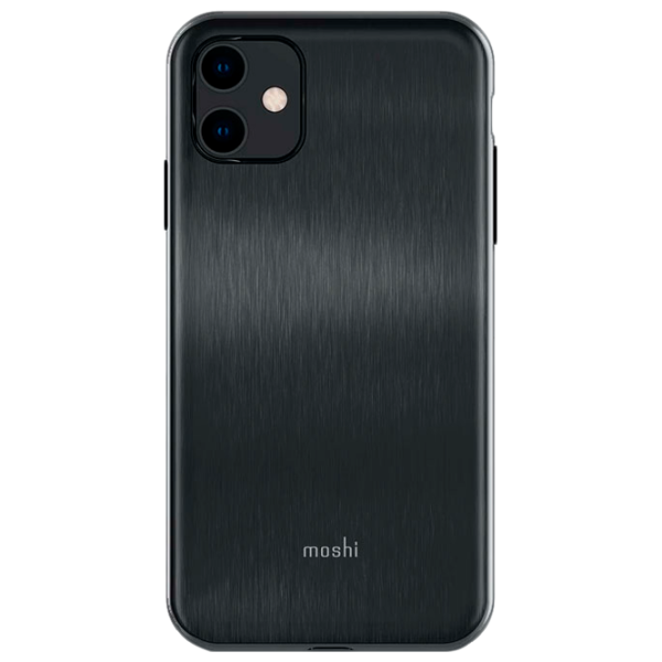 Чехол для смартфона Apple iPhone 11 Moshi/ Back/ PU/ Черный photo 1 Чехол для смартфона Apple iPhone 11 Moshi/ Back/ PU/ Черный photo 1