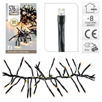 Luminițe decorative Christmas 38454 Dense/ Alb cald