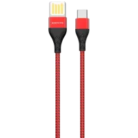 Кабель USB BU-11 Borofone USB Type-A + USB Type-C 1.2 м/ Красный