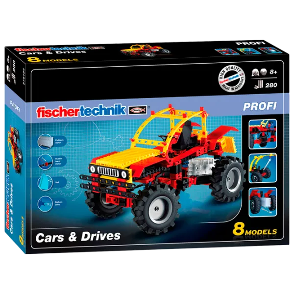 Constructor FischerTechnik Cars & Drives Transport/ Multicolor photo 1 Constructor FischerTechnik Cars & Drives Transport/ Multicolor photo 1