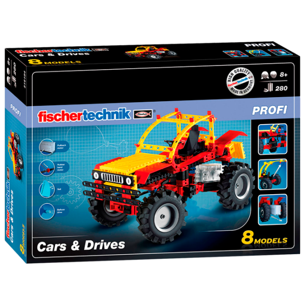 Constructor FischerTechnik Cars & Drives Transport/ Multicolor photo 1 Constructor FischerTechnik Cars & Drives Transport/ Multicolor photo 1