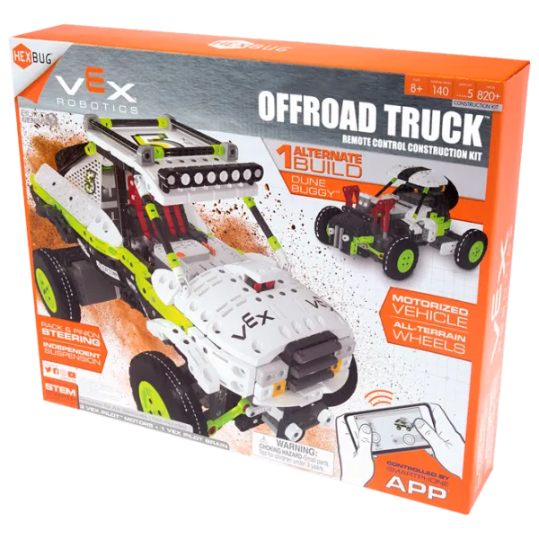 Constructor Hexbug Offroad Truck Transport/ Multicolor photo 1 Constructor Hexbug Offroad Truck Transport/ Multicolor photo 1
