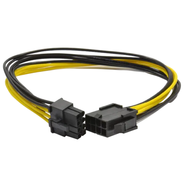 Cablu de date Cablexpert 8 pin + 8 pin 0.3 m/ Black photo 1 Cablu de date Cablexpert 8 pin + 8 pin 0.3 m/ Black photo 1