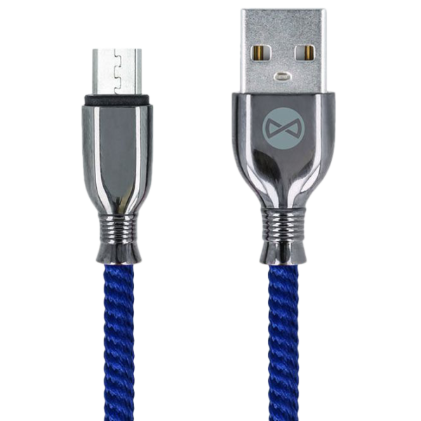 Кабель USB Tornado Forever USB + microUSB 1 м/ Синий photo 1