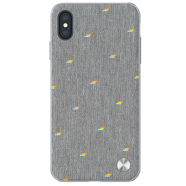 Husă pentru smartphone Apple iPhone XS Max Moshi/ Back/ Microfiber/ Gray photo 1 Husă pentru smartphone Apple iPhone XS Max Moshi/ Back/ Microfiber/ Gray photo 1