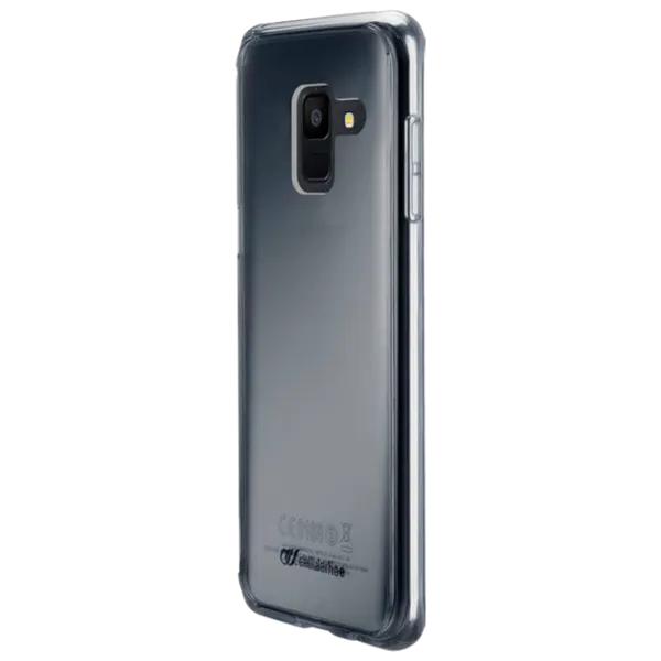 Husă pentru smartphone Samsung Galaxy A6 (2018) Cellularline/ Back/ Silicon/ Transparent photo 1
